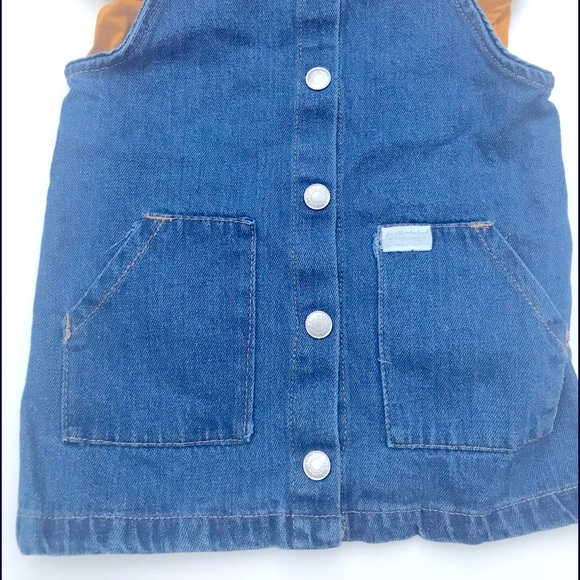 7 for all mankind 24 month Denim jumper set - Picture 2 of 9